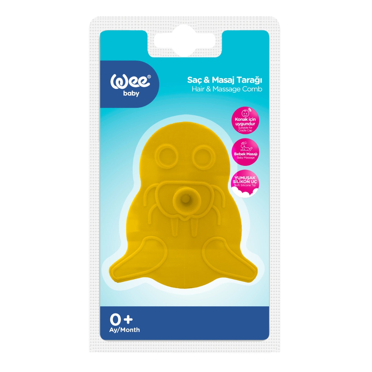 Wee Baby češalj za kosu i masažu vlasišta
