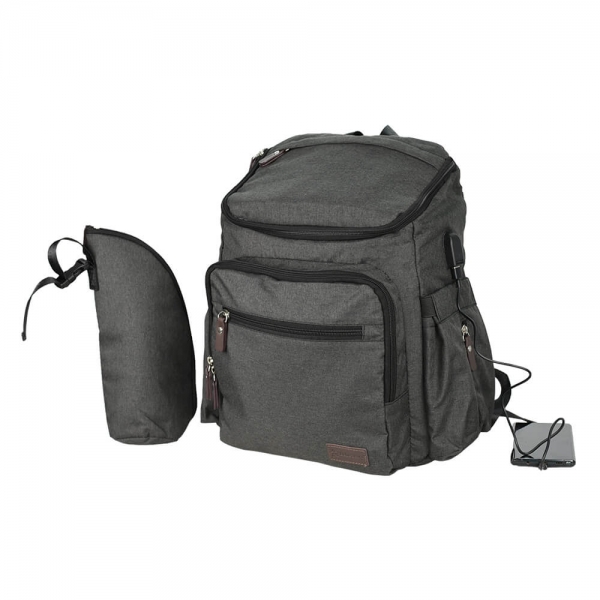 BEBESTARS ruksak /torba sa USB graphite