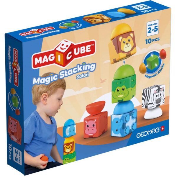 Geomag Magicube Stacking Safari 10